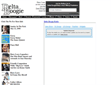Tablet Screenshot of deltaboogie.com